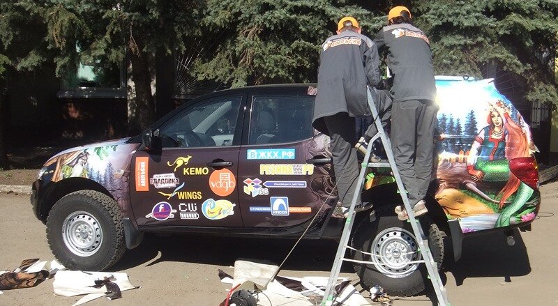 Как я красил автомобиль для кругосветки